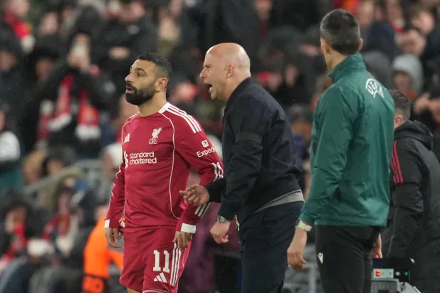 سلوت يُرجِع خروج ليفربول من دوري الأبطال إلى إهدار الفرص (أ.ب)