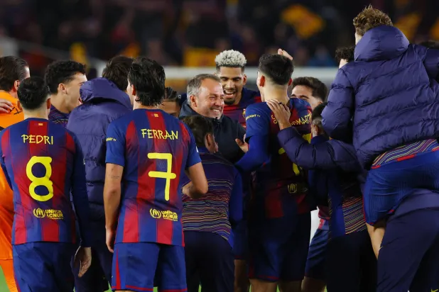 الإقصاء القاري يضع برشلونة أمام مراجعة فنية شاملة (رويترز)