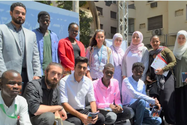 لاجئون من جنسيات مختلفة في مصر (مفوضية اللاجئين)