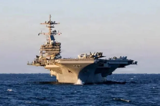 US Navy aircraft carrier USS George H.W. Bush