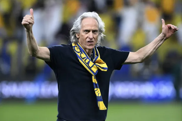 البرتغالي خورخي خيسوس مدرب فريق النصر (رويترز)