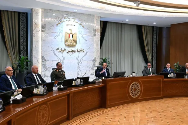 رئيس الوزراء المصري خلال اجتماع مجلس الوزراء الخميس (مجلس الوزراء)