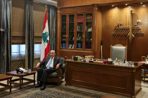 Lübnan Parlamento Başkanı Nebih Berri (Reuters)