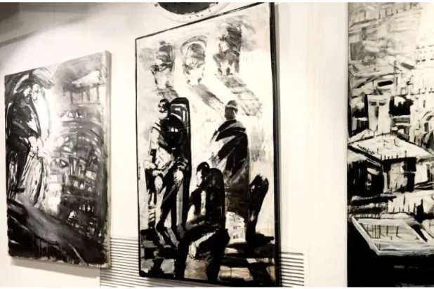 مشاهد متفرقة وقصص إنسانية سجَّلتها «جدارية غزة» (الشرق الأوسط)