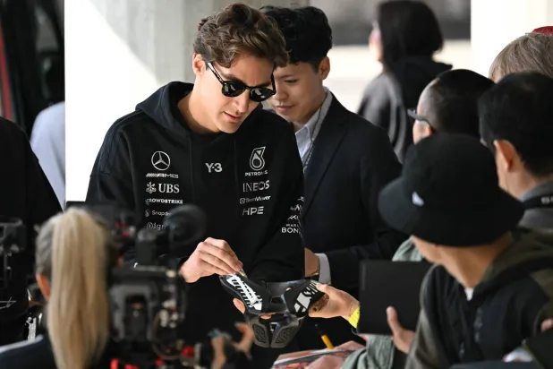 جورج راسل (أ.ف.ب)