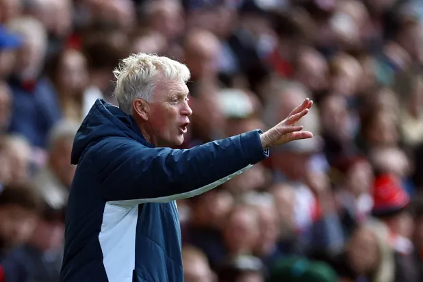 Football - Premier League - Brentford v Everton - GTech Community Stadium, London, Britain - April 11, 2026 Everton manager David Moyes reacts. (Action Images via Reuters) 