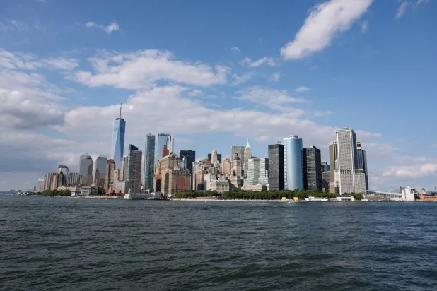 A view shows the downtown Manhattan skyline in New York City, US, July 22, 2025. (Reuters)