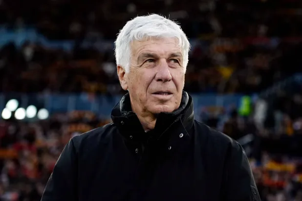 مدرب روما جان بييرو غاسبريني (رويترز)