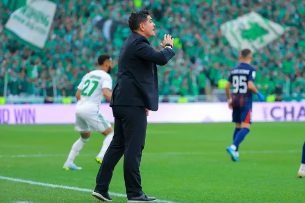 الإسباني تشيسكو مونيوز مدرب فريق جوهور دار التعظيم الماليزي (تصوير: محمد المانع)