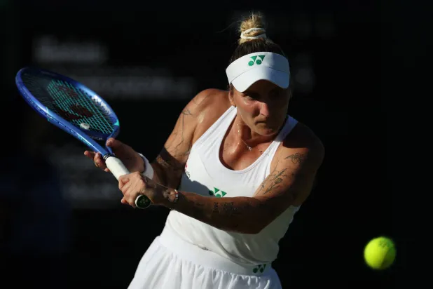 بطلة ويمبلدون السابقة ماركيتا فوندروسوفا (رويترز)