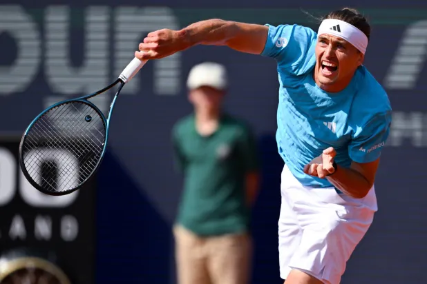 الألماني ألكسندر زفيريف (أ.ب)