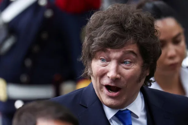 الرئيس الأرجنتيني خافيير ميلي (رويترز)