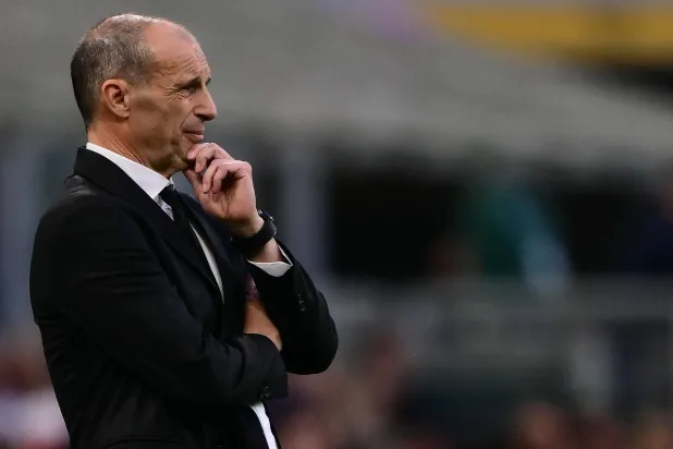 مدرب ميلان ماسيميليانو أليغري (أ.ف.ب)