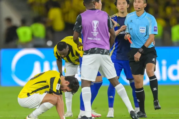 قرارات الحكم الصيني ماننيغ أثارت غضب الاتحاديين (تصوير: علي خمج)