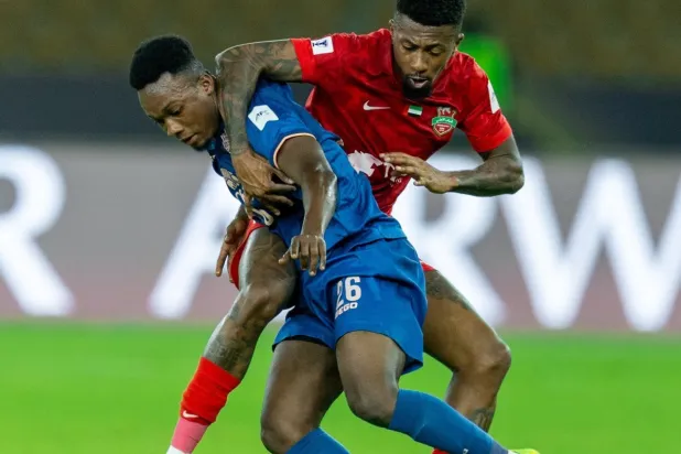 من مباراة بوريرام وشباب الأهلي في ربع نهائي دوري أبطال آسيا للنخبة (واس)