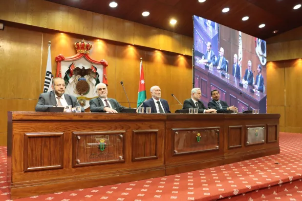 إدارة الجلسة الاستثنائية للمؤتمر العام لـ«جبهة العمل الإسلامي» سابقاً في الأردن السبت لمناقشة التعديلات على النظام الأساسي واسم الحزب (حساب رسمي)