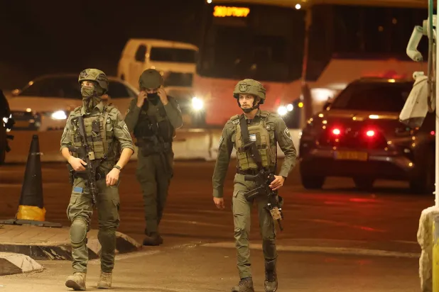 عناصر من قوات الأمن الإسرائيلية (أ.ف.ب)