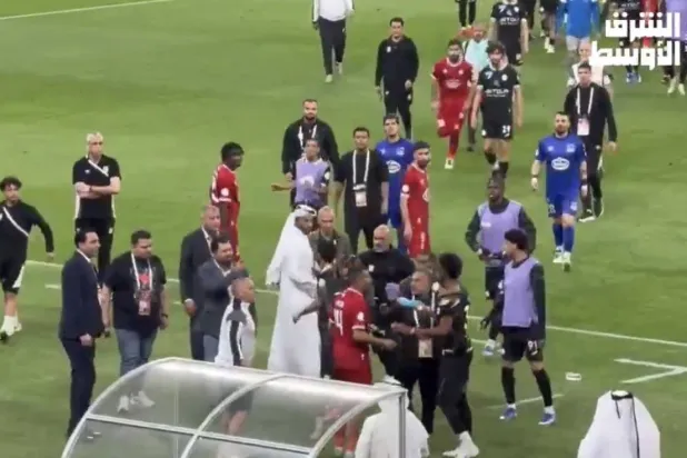 المصدر أكد رفع تقارير المباراة إلى لجنة المسابقات (الشرق الأوسط)