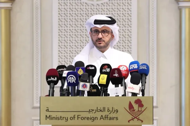 الدكتور ماجد بن محمد الأنصاري المتحدث الرسمي لوزارة الخارجية القطرية (الشرق الأوسط)