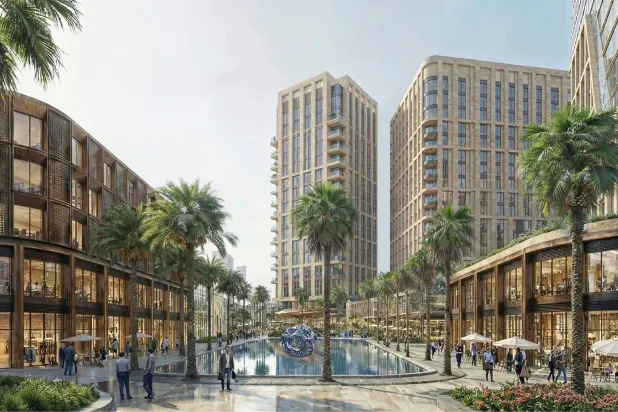 جزء من تصميم مشروع «ذا سباين» لشركة هشام طلعت مصطفى (موقع الشركة)