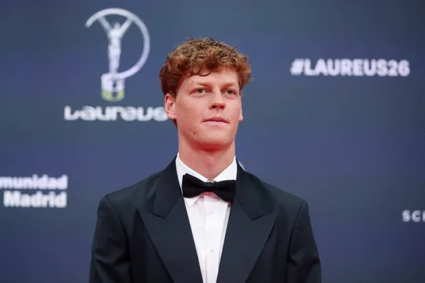 Laureus World Sports Awards - Palacio de Cibeles, Madrid, Spain - April 20, 2026 Italy's Jannik Sinner poses on the red carpet ahead of the awards ceremony. (Reuters) 