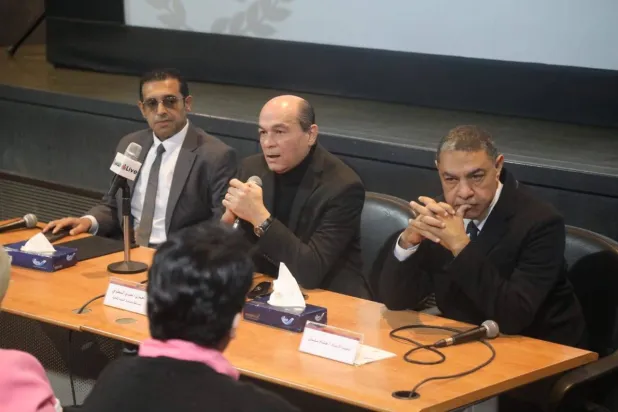 جانب من إعلان تفاصيل الدورة الجديدة بالمهرجان القومي للسينما (وزارة الثقافة المصرية)