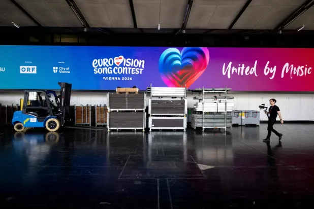 Viyana’da 2026 Eurovision hazırlıkları sürüyor(AFP)