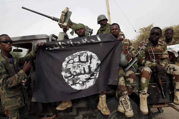 عناصر من جماعة «بوكو حرام» الإرهابية في نيجيريا (متداولة)