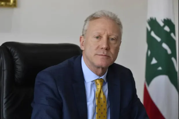 Lebanese Foreign Minister Youssef Raggi - File Photo