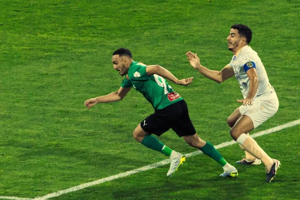 من مباراة النجمة أمام التعاون (الدوري السعودي)