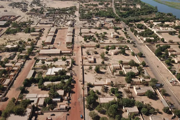مشهد عام لمدينة غاو في شمال مالي (أ.ف.ب)