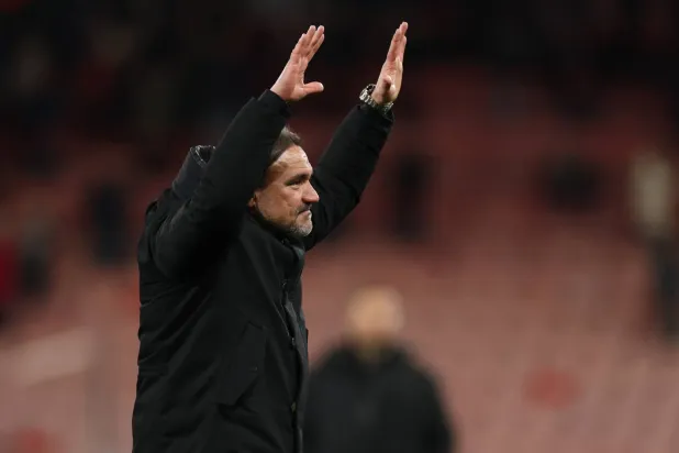 دانييل فاركه المدير الفني لفريق ليدز يونايتد الإنجليزي (رويترز)