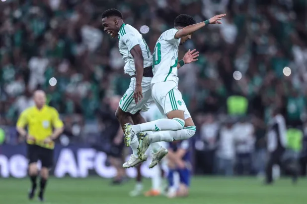 الأهلي هيمن قاريا بمزيج من عناصر الخبرة والشباب (أ.ف.ب)