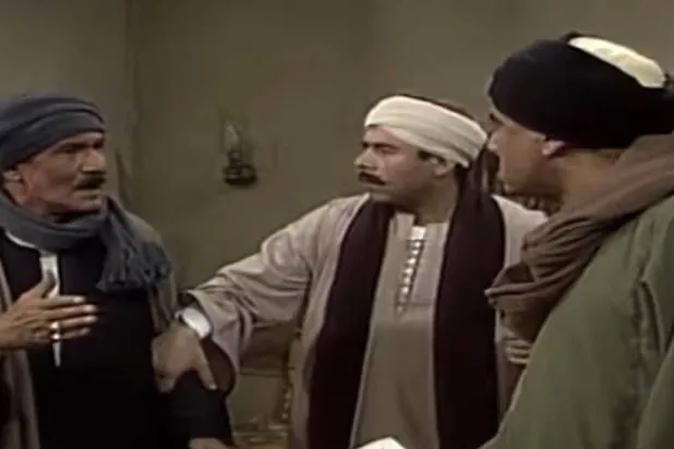 آخر مشهد لعبد الله غيث في مسلسل «ذئاب الجبل» (يوتيوب)