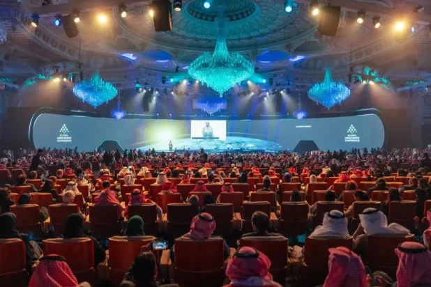 مشاركون في المؤتمر الدولي لسوق العمل في الرياض (واس)