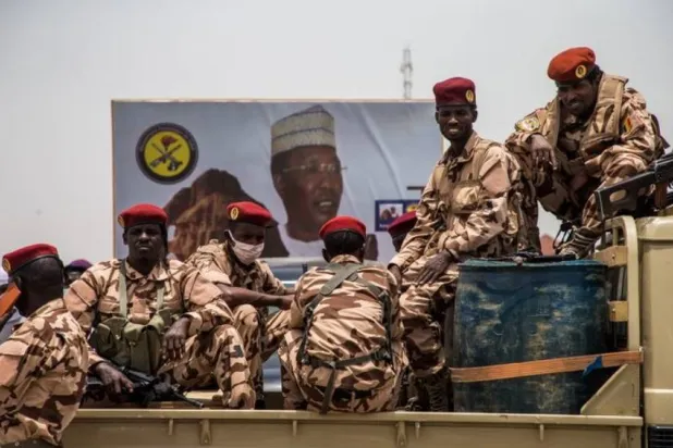 عناصر من الجيش التشادي (أرشيفية-رويترز)