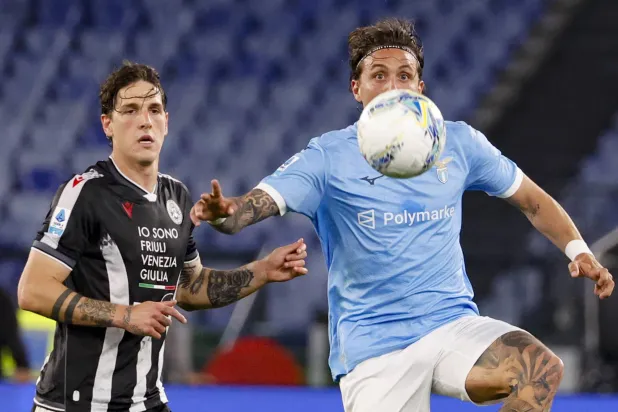 لاتسيو اقتنص التعادل من أودينيزي (إ.ب.أ)