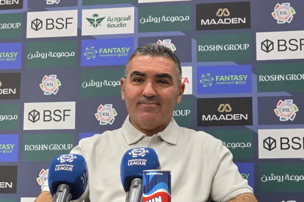 التونسي جلال قادري مدرب فريق الحزم (الشرق الأوسط)