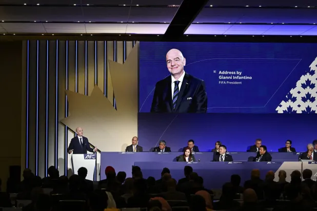جياني إنفانتينو رئيس الاتحاد الدولي «فيفا» (رويترز)