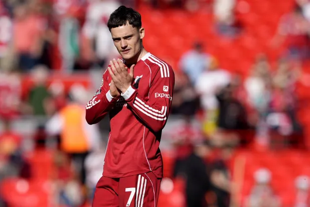 الألماني فلوريان فيرتز لاعب ليفربول (د.ب.أ)