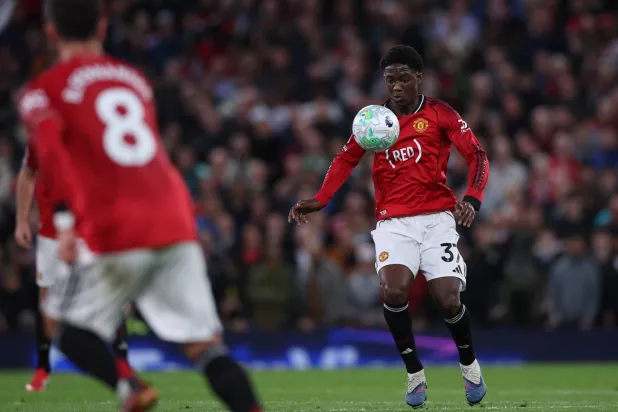 كوبي ماينو لاعب خط وسط مانشستر يونايتد (إ.ب.أ)