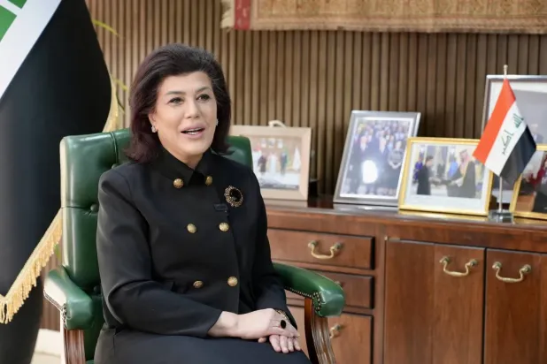 Irak’ın Riyad Büyükelçisi Safiye Talib es-Suheyl (Fotoğraf: Türki el-Ukayli)