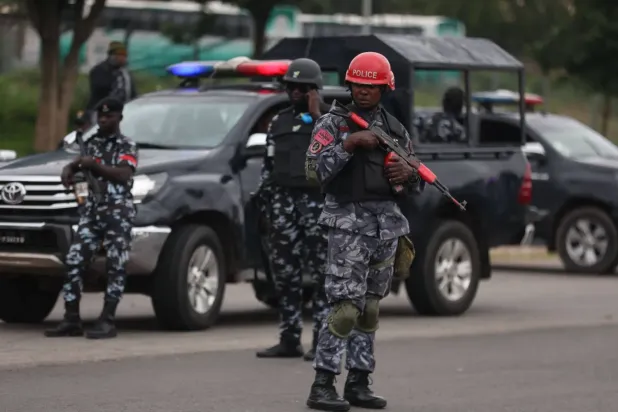 Abuja’daki Nijerya polis memurları (Arşiv fotoğrafı – AFP)