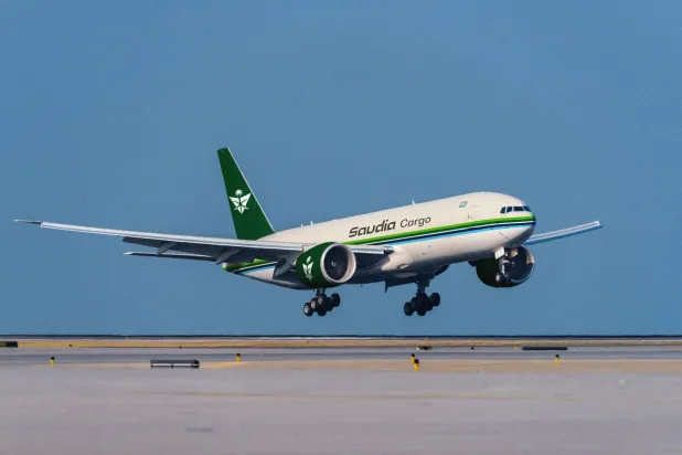إحدى طائرات «السعودية للشحن» (الموقع الإلكتروني للشركة)