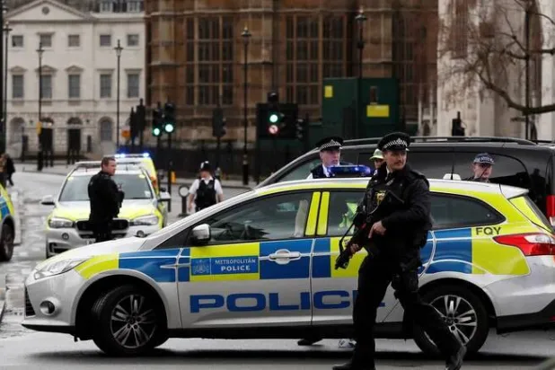 Elements of the British police (Reuters)