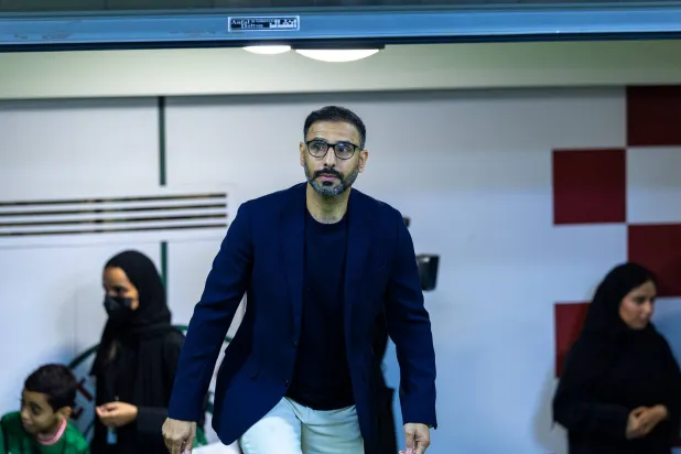 سعد الشهري مدرب الاتفاق (تصوير: عيسى الدبيسي)