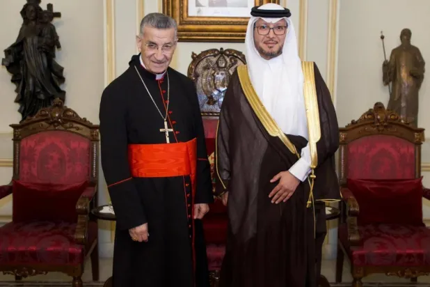 Patriarch al-Rahi receives Ambassador Bukhari in Bkerke (NNA)
