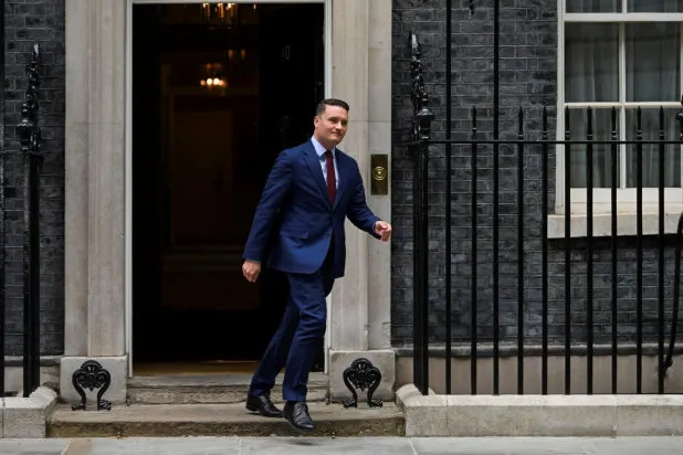Sağlık Bakanı Wes Streeting, hükümetteki görevinden ayrıldığını 14 Mayıs'ta duyurmuştu (Reuters)