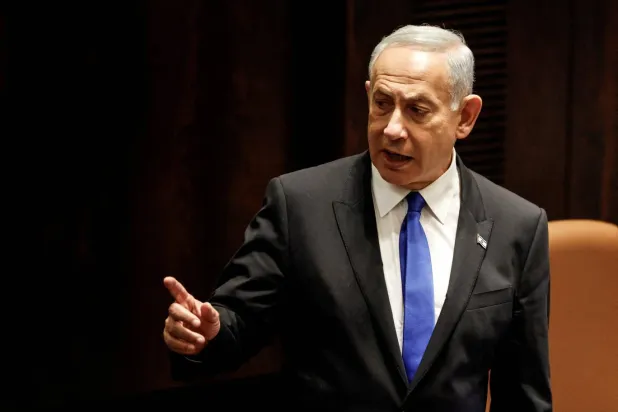 Başbakan Binyamin Netanyahu'nun güvenlik istişare toplantısı nedeniyle ön oylamaya katılmadığı da basına yansıdı (Reuters)
