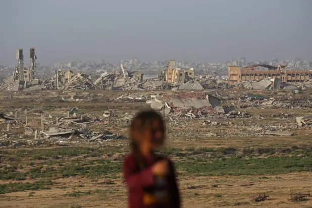 ABD arabuluculuğunda sağlanan ateşkese rağmen İsrail ordusu, Gazze'yi bombalamaya devam ediyor (AFP)